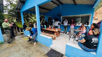 A comitiva da expedição teve o envolvimento de cerca de 25 profissionais que realizaram a fiscalização ao longo da bacia hidrográfica